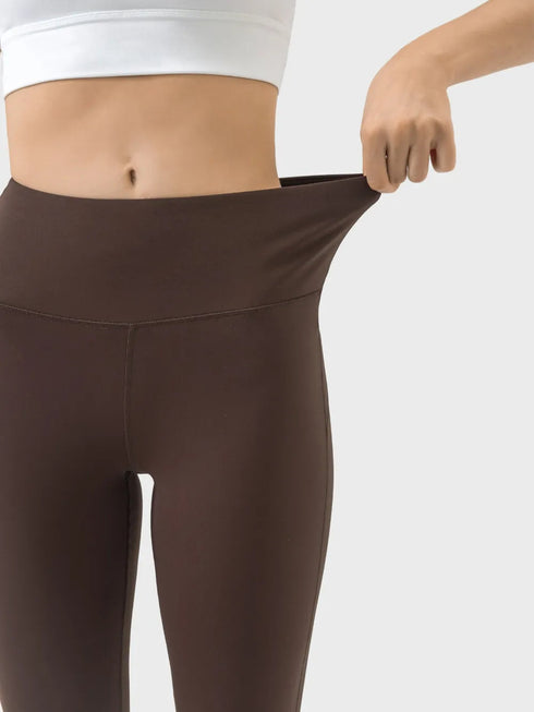 'Elle' High Waist Active Pants - Celes Fashion